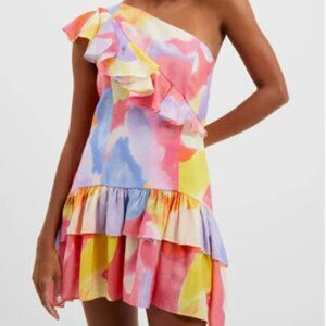 Isadora One Shoulder Mini Dress by French Connection